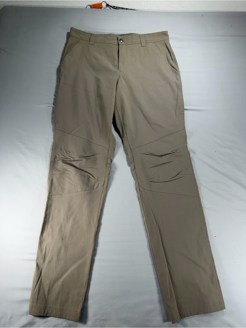 Columbia Royce Peak Hiking Pants Mens 34x34 Khaki Omni Shield #1039